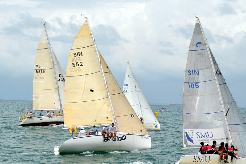 Voilier sur le Memphremagog